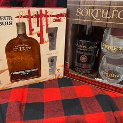 LOT 2 coffrets 1 sortil&egrave;ge prestige 7 ANS + 1 coureur des bois excellence 12 ANS