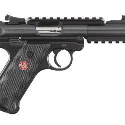 PISTOLET RUGER MARK IV TACTICAL .22LR 4.40" 10CPS BRONZE FILETE 1/2-28" ALUM (2C)