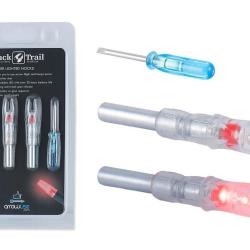 Lot de 3 encoches lumineuses Buck Trail pour tubes S-Size Bleu