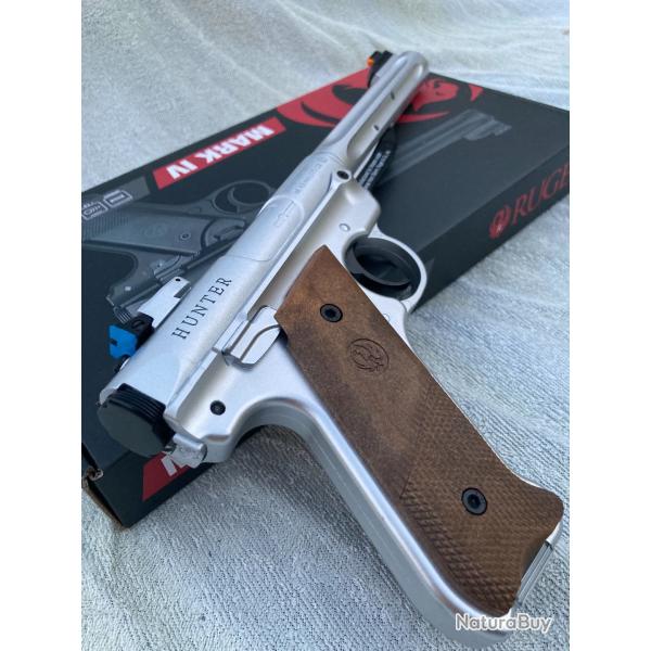 Ruger Mark IV Inox Umarex, cal. 4,5mm, comme neuf, MODIFI�