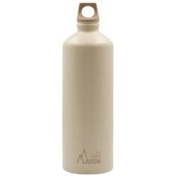 Gourde alu Laken Futura 1L beige mate