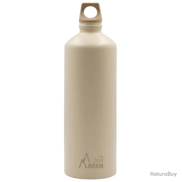 Gourde alu Laken Futura 1L beige mate