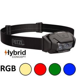 Lampe frontale Petzl Aria 2R RGB Hybrid noire