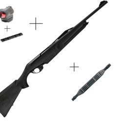 PACK Carabine BENELLI ARGO 30-06 Confort Flut&eacute;e Noire + HS403R + RAIL + Bretelle