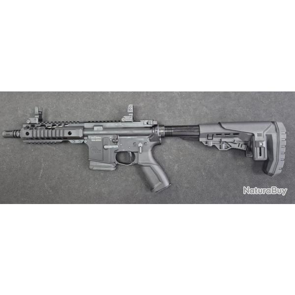 Carabine HUSAN MKA CAL 5.56 7.5" noir