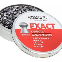 500 plombs Exact 4.52mm JSB Diabolo