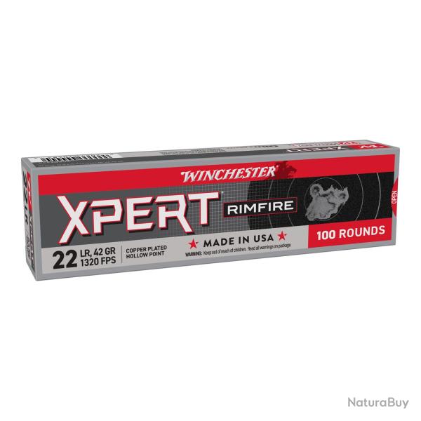 CARTOUCHES 22LR XPERT 42G CUIVR�ES