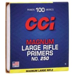 AMORCES CCI LARGE RIFLE MAGNUM N&deg;250 X100