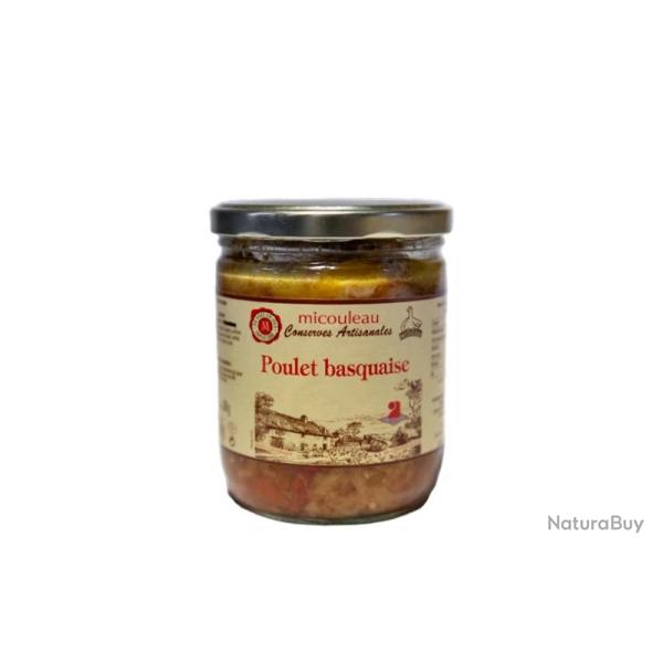 Poulet basquaise bocal 380g