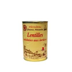 Lentilles Cuisin&eacute;es aux Lardons 420G