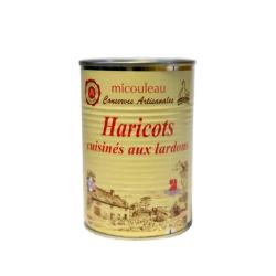 Haricots cuisin&eacute;s aux Lardons 420G