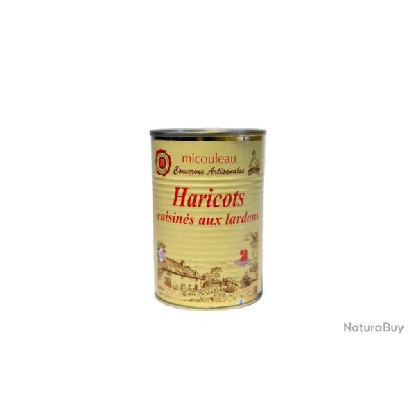Haricots cuisin�s aux Lardons 420G