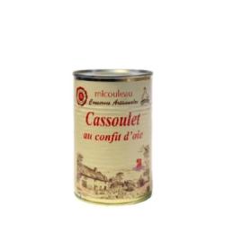 Cassoulet au confit d'oie 420g boite