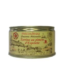 Terrine au piment d'Espelette 200g boite