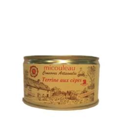 Terrine aux c&egrave;pes 200g boite