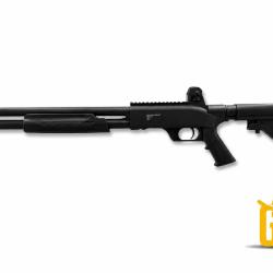 Pack complet Fusil &agrave; pompe de d&eacute;fense SG68 2x12Gr quick piercing 19p cal.68 - 19 joules - Gunsmith