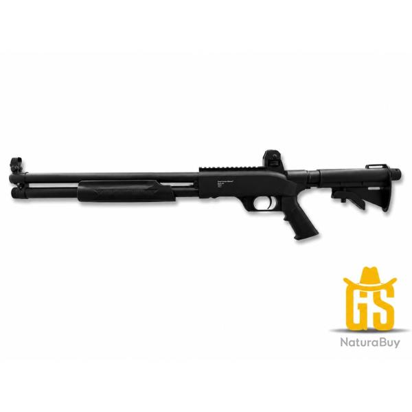 Pack complet Fusil � pompe de d�fense SG68 2x12Gr quick piercing 18P cal.68 - 19 joules - Gunsmith