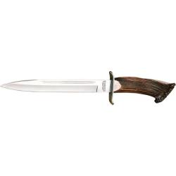 Dague Joker Bois de Cerf avec Meule - 255 mm