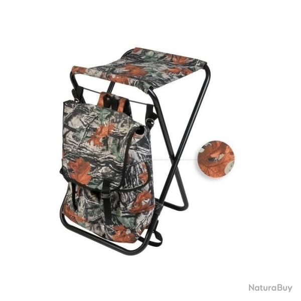 Si�ge bruy�re Januel pieds m�tal avec sac � dos - 25 L 60 cm - 60 cm