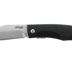COUTEAU PLIANT WALTHER CTK 1 FINITION SATINEE BLACK