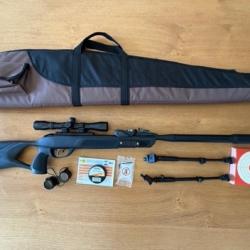 Carabine &agrave; plomb Gamo Roadster IGT 10X Gen 2, + Lunette, pied, housse...Comme neuf