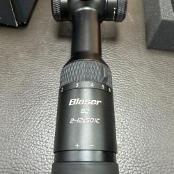 Lunette Blaser B2 2-12x50 ic S + Montage
