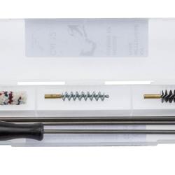 Bo&icirc;te de nettoyage compartiment&eacute;e pour carabine 14 mm.