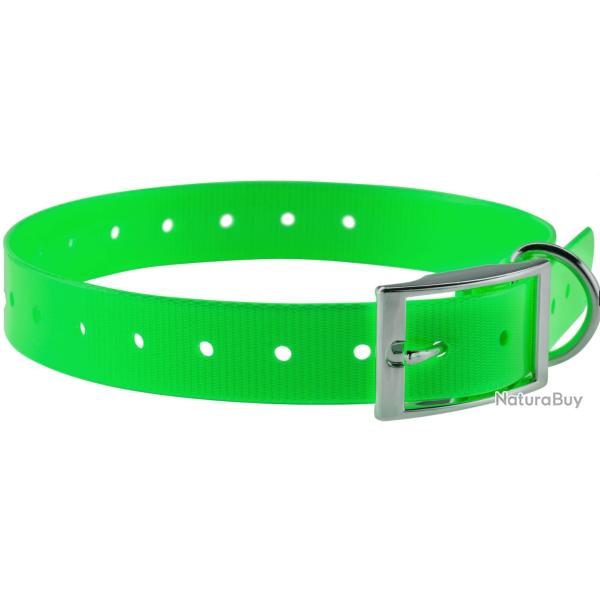 Collier pour chien en TPU vert 60cm
