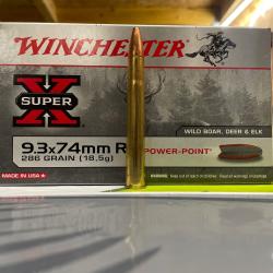 Winchester power point 9.3x74r 286 grs