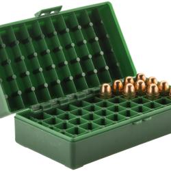 Boite &agrave; munitions M&eacute;galine 50 munitions 45 acp