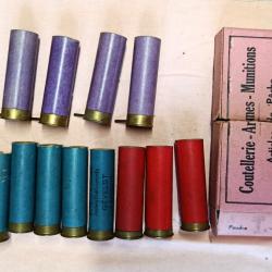 C91- collection de cartouches de chasse vides