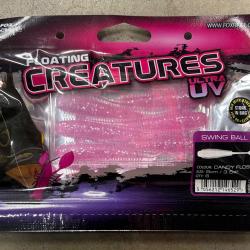 Leurres Fox Rage Creatures UV Swing Ball 9cm candy floss