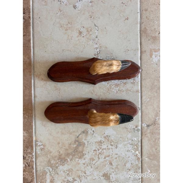 R�telier, porte, armes pied de chevreuil
