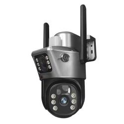 Cam&eacute;ra Chasse Solaire Panoramique PTZ WiFi 4K &Eacute;tanche IP66