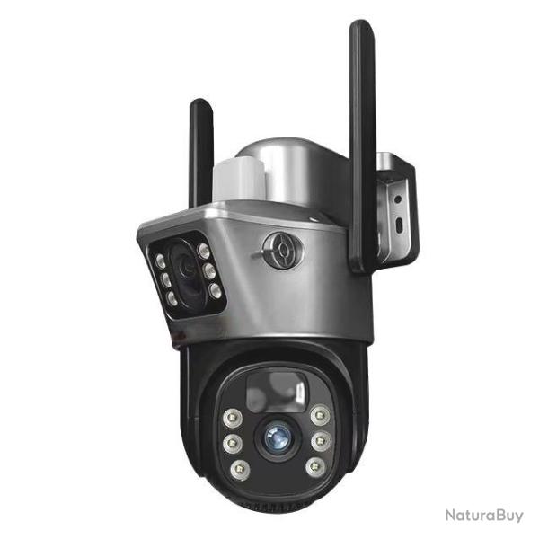 Cam�ra Chasse Solaire Panoramique PTZ WiFi 4K �tanche IP66