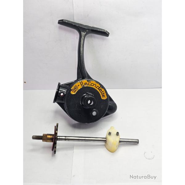 Axe central avec came d'oscillation et vis pour moulinet RU-Recordette