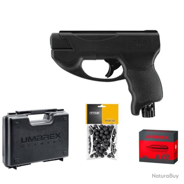 PACK PRET A TIRER TP50C T4E CAL 50 - 11J (100 BILLES, 10 CART CO2, MALLETTE) - Umarex