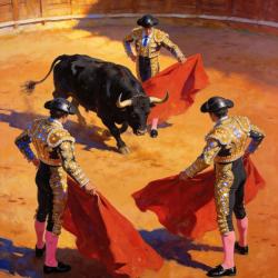 Affiche 30x40cm Corida