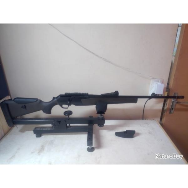 Carabine � culasse lin�aire browning maral compo brown adj fluted - Cal. 30 06.