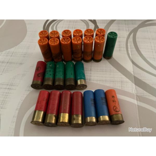 Cartouches 12/70 m�lange