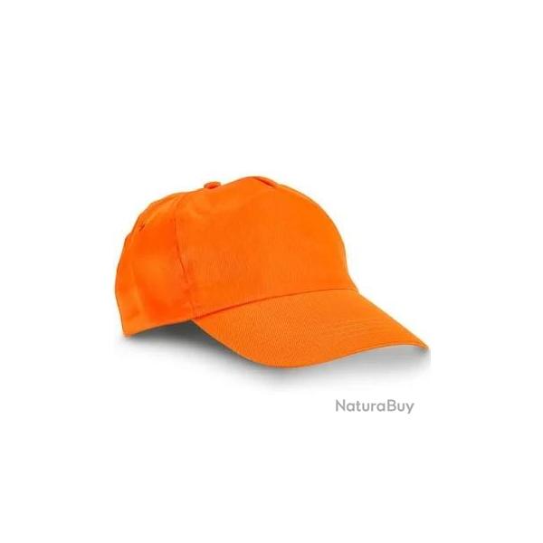 Casquette fluo orange