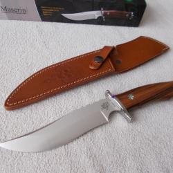 COUTEAU MASERIN FILM SIBERIAN EDUCATION ACIER 440 C/PALISSANDRE/TACTIQUE/CHASSE/DEFENSE/COLLECTOR