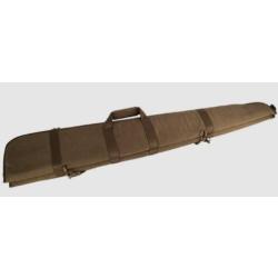 Etuit double Januel pour fusil charmet 130 cm couleur vert avec poche