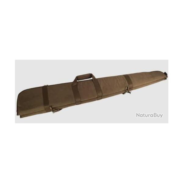 Etuit double Januel pour fusil charmet 130 cm couleur vert avec poche