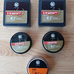 Plombs calibre 4,5mm (RWS)