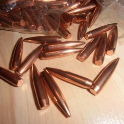 50 ogives Hornady 140 gr HPBT- 264 -  6.5 creedmore, 6.5x47, 260 rem, 6.5x55...