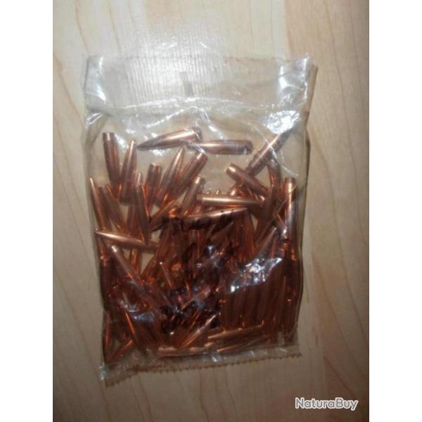 50 ogives Hornady 140 gr HPBT- 264 -  6.5 creedmore, 6.5x47, 260 rem, 6.5x55...