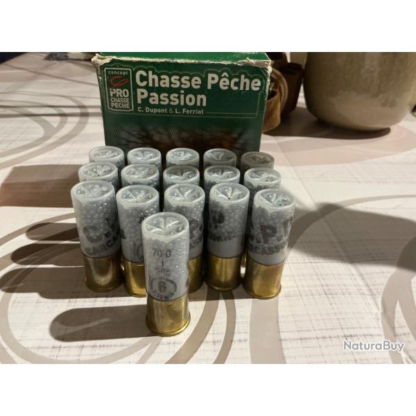 Cartouches 12/70 36g N6