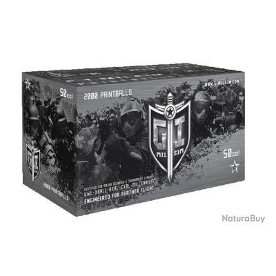 Annonce billes paintball : Billes Paintball GI Sportz Cal .50 4000 bb - BILLES GI CALIBRE 50   4000 billes