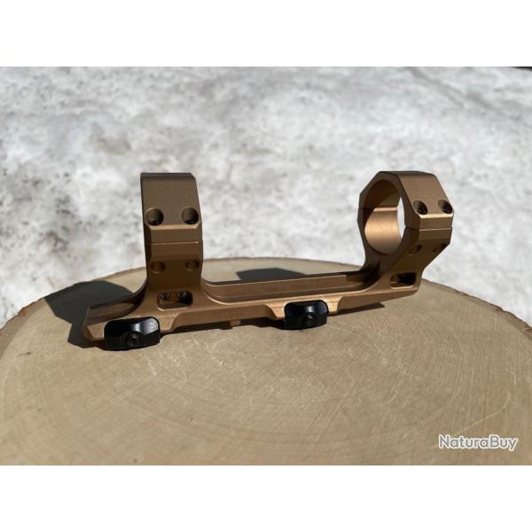 AUS 34mm Optic Mount 1.53" Height-K (Short) - FDE Reptilia